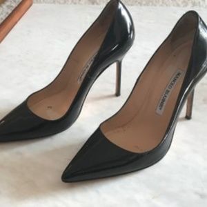 Manolo Blahnik Patent Leather Pumps